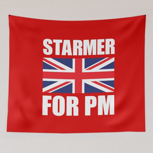 Item preview, Starmer For PM UK Flag Keir Starmer Tee designed and sold by samraheel.