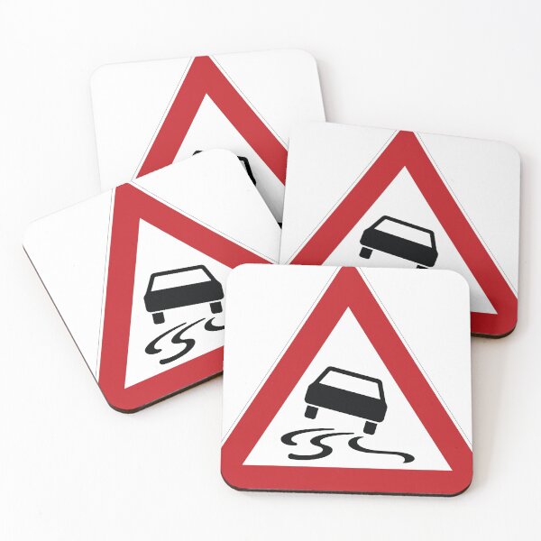 Item preview, Risk of skidding or slipping Traffic signs designed and sold by Alltag in Deutschland.