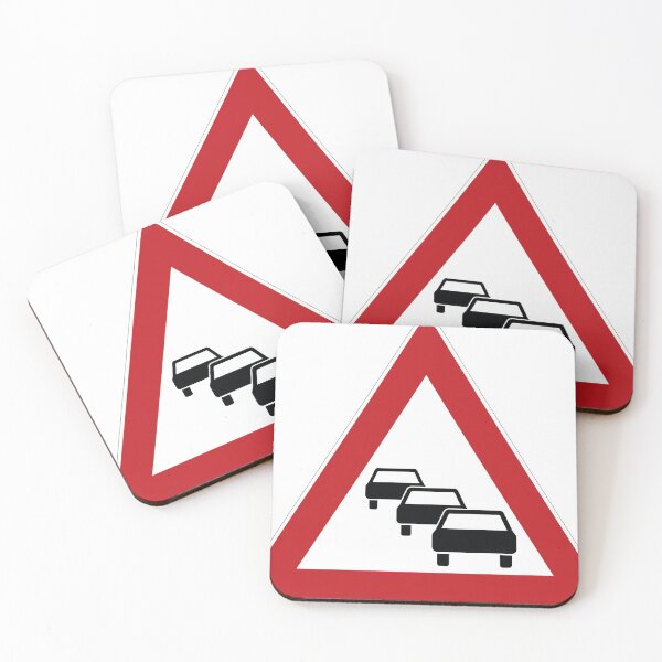 Item preview, Traffic jam sign designed and sold by Alltag in Deutschland.