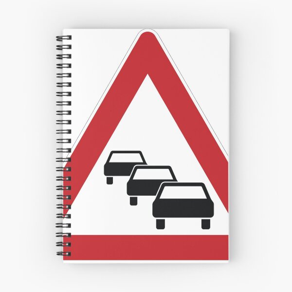 Item preview, Traffic jam sign designed and sold by Alltag in Deutschland.