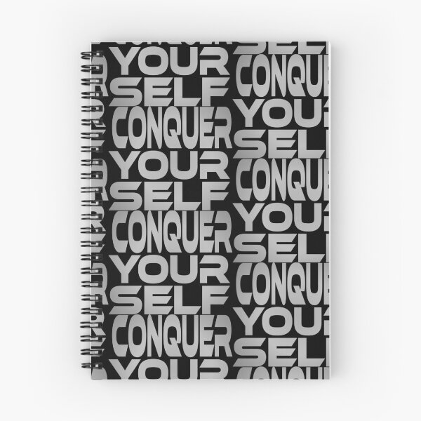 Item preview, Conquer Yourself Idium Series designed and sold by Carbon-Fibre Media.