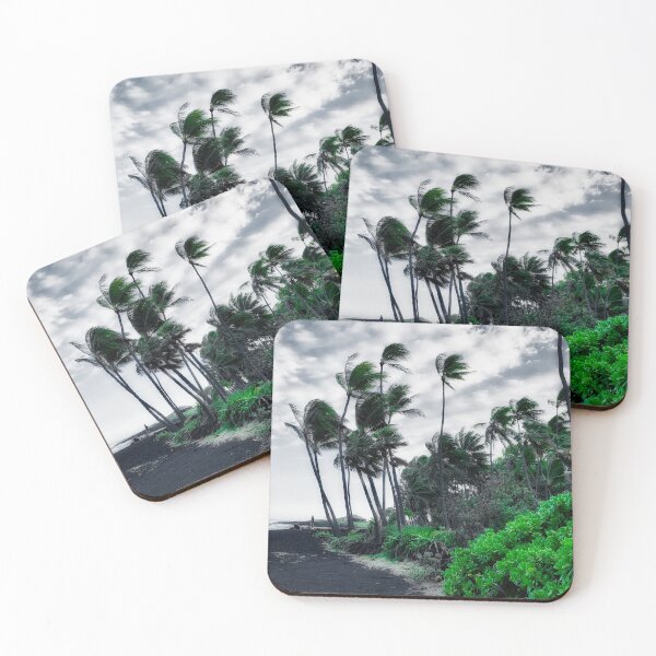 Item preview, Tropical winds hit the beach. designed and sold by ROBERT NIEDERRITER.