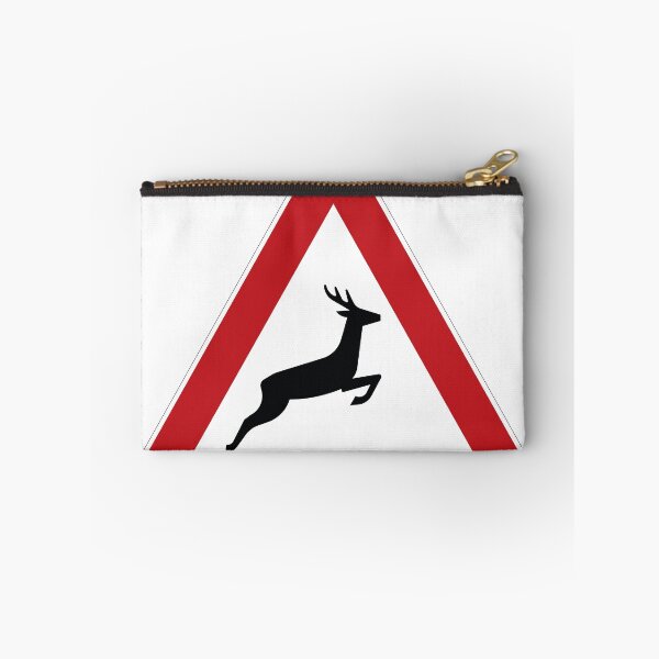 Artikelvorschau, Wildwechsel Verkehrszeichen entworfen und verkauft von Alltag in Deutschland.