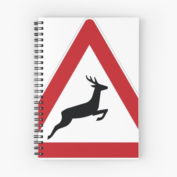 Artikelvorschau, Wildwechsel Verkehrszeichen entworfen und verkauft von Alltag in Deutschland.