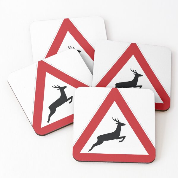 Item preview, Wildwechsel traffic sign designed and sold by Alltag in Deutschland.