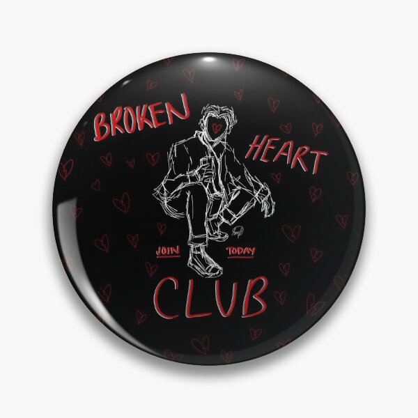 Artikelvorschau, Broken Heart Club entworfen und verkauft von AMsArtStudio.