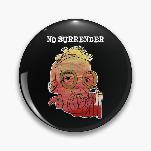 Item preview, NO SURRENDER (in resilient shades of a refreshing Vodka Sunrise) designed and sold by RUNICJOHN.