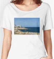 Postcard from Malta - the Old and the New Women's Relaxed Fit T-Shirt