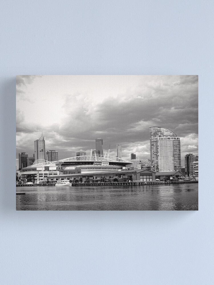 Alternate view of Colonial Telstra Etihad Stadium Dome Canvas Print