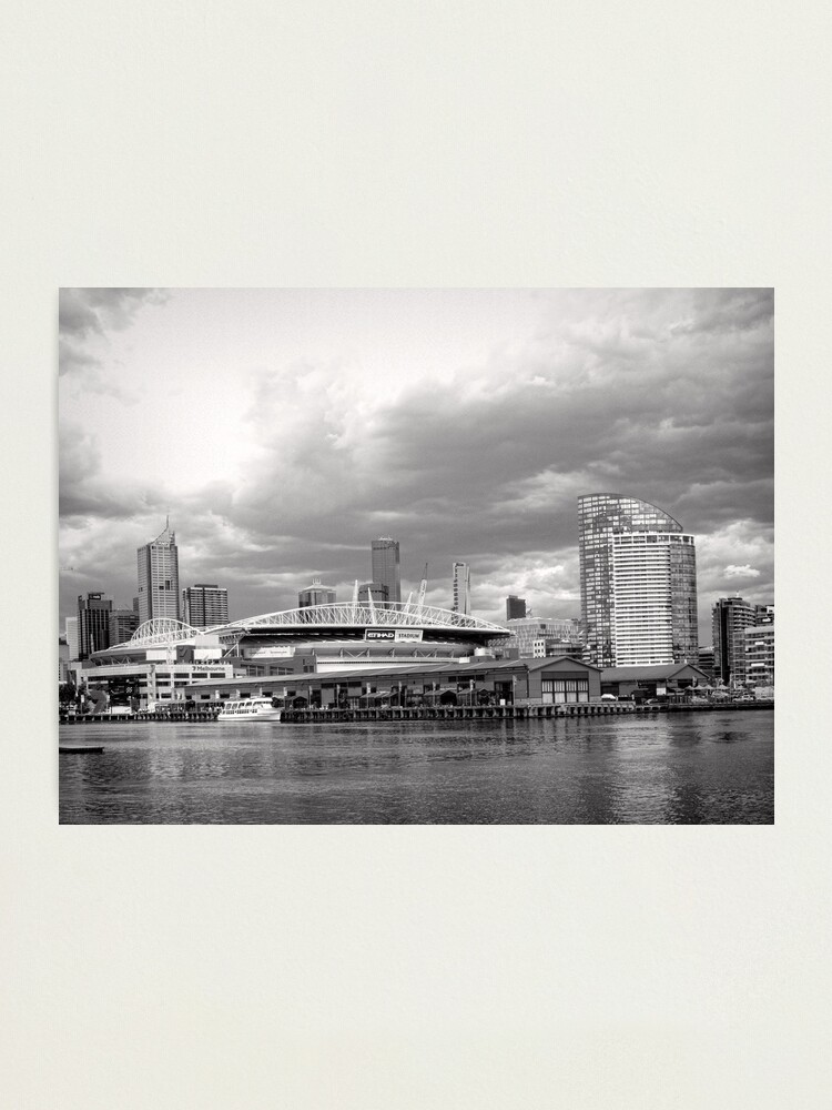 Alternate view of Colonial Telstra Etihad Stadium Dome Photographic Print