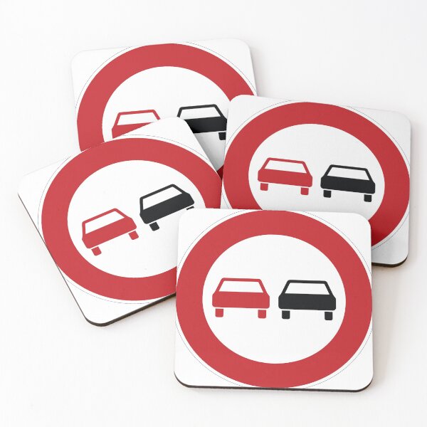 Item preview, No overtaking traffic sign designed and sold by Alltag in Deutschland.