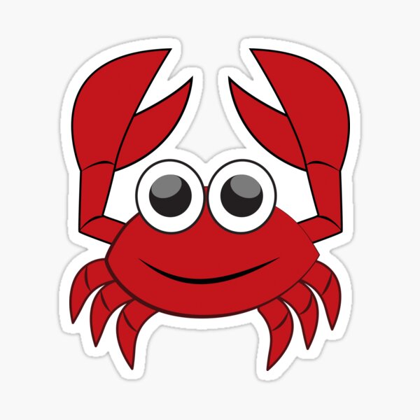 Crab, Beach, Animal, © DAM Creative, Sticker