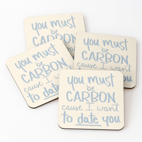 Item preview, Carbon dating science joke designed and sold by Haley Cole.