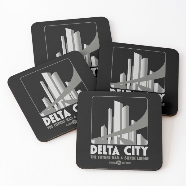 Item preview, Delta City - The Future has a Silver Lining designed and sold by McPod.