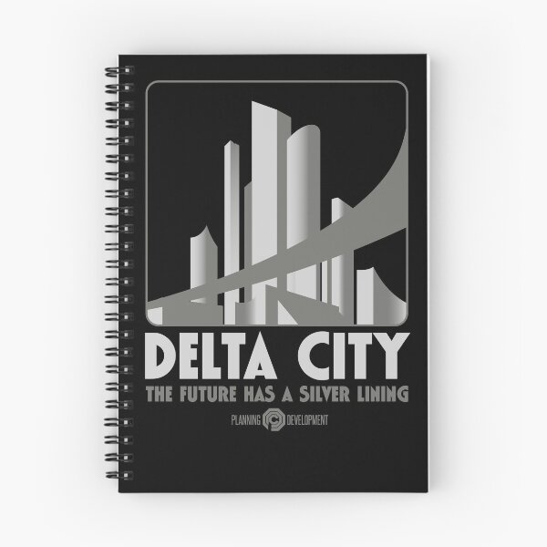 Item preview, Delta City - The Future has a Silver Lining designed and sold by Meta Cortex.