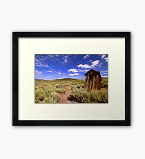 Dunny At Bodie Framed Print