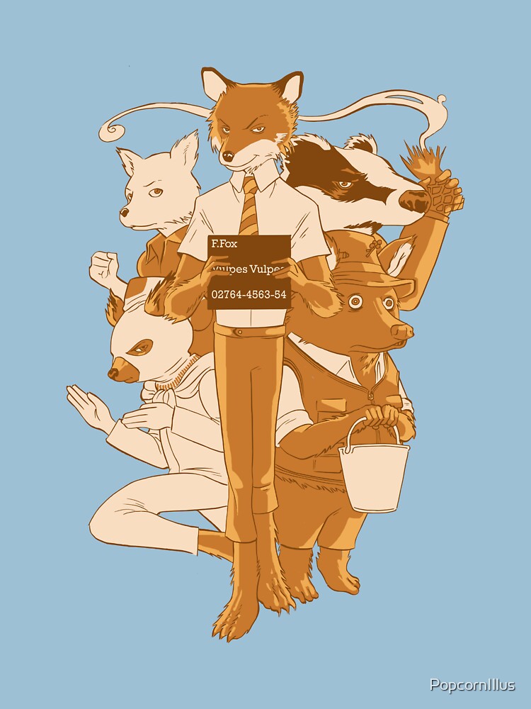 Fantastic Mr Fox by PopcornIllus