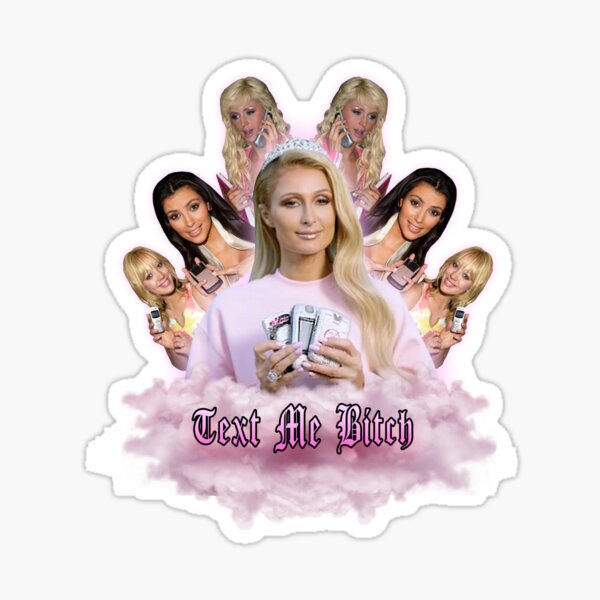 Paris Hilton & Nicole Richie - Ticket F**king Sticker for Sale by