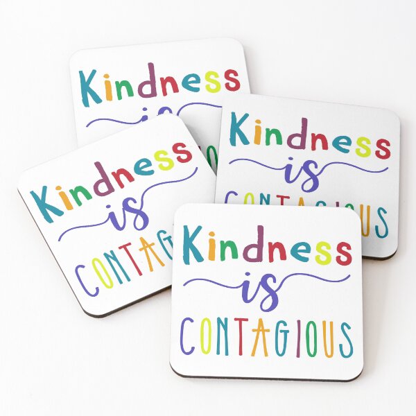 Item preview, Kindness is contagious - acts of kindness - be kind - be nice, kindness spreads designed and sold by smooshfaceutd.