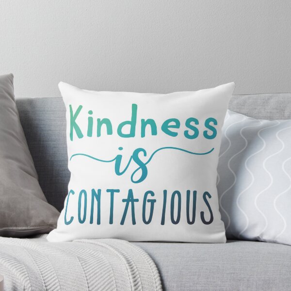 Item preview, Copy of Kindness is contagious - acts of kindness - be kind - be nice, kindness spreads designed and sold by smooshfaceutd.