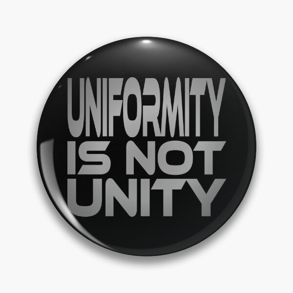Item preview, Uniformity is Not Unity Idium Series designed and sold by Carbon-Fibre Media.