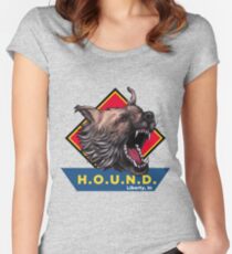 H.O.U.N.D Liberty, In shirt Women's Fitted Scoop T-Shirt