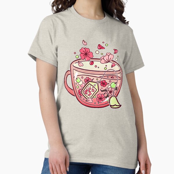 Item preview, Glass Sakura Tea designed and sold by heysoleilart.