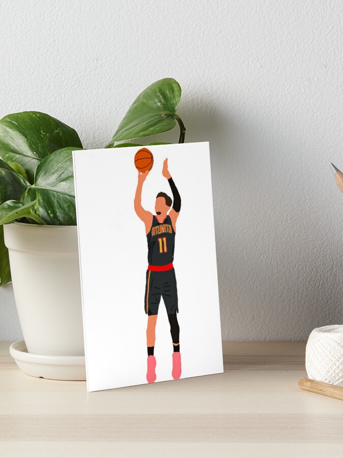 Trae Young  Art Board Print for Sale by athleteart20