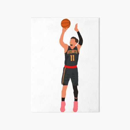 Trae Young Art Board Prints | Redbubble