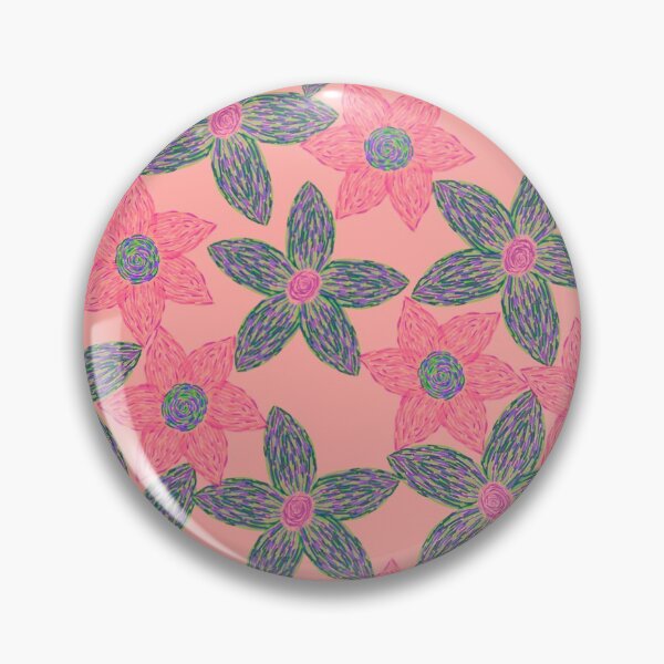 Artikelvorschau, Strukturierte Blumen - Rosa, lila, blau, grün entworfen und verkauft von kkati.