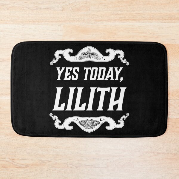 Item preview, Yes Today, Lilith (white on black) designed and sold by OneHorn.