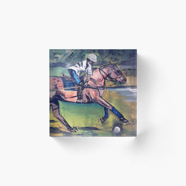Dream team polo Acrylic Block