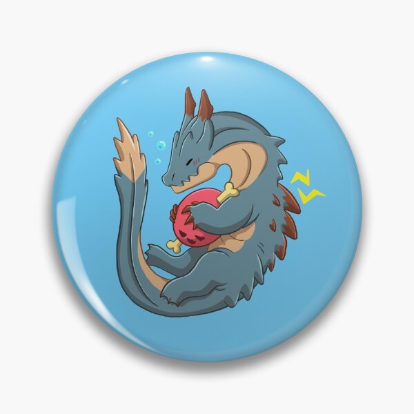 Sleepy king of the sea Pin