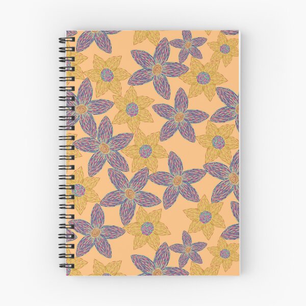 Item preview, Textured Floral - Purple and gold designed and sold by kkati.