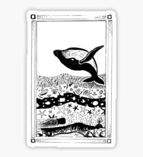 Having a Whale of a Time Sticker