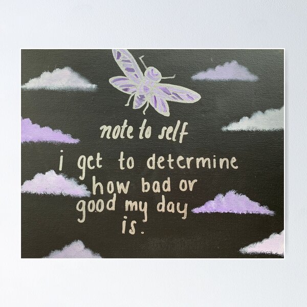 Item preview, note to self  designed and sold by taylorkernahan.