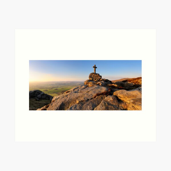 Rylstone Cross Panorama Art Print
