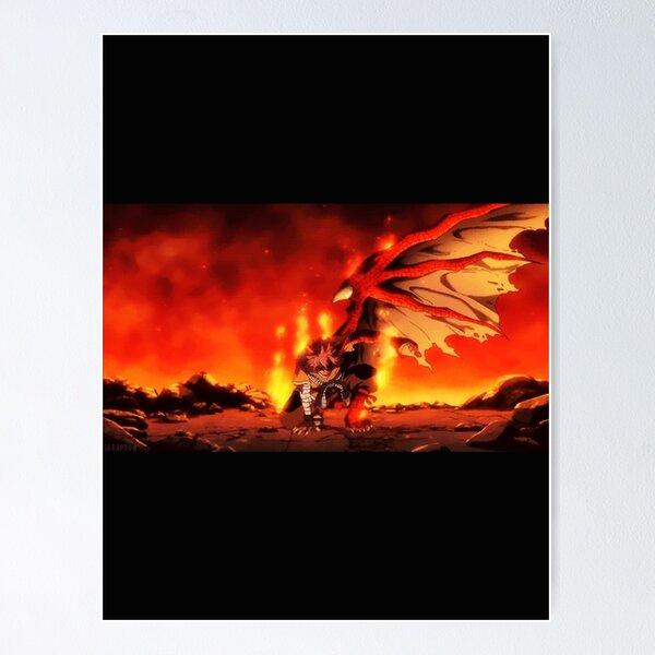 Natsu Dragon Fire posters & prints by Inspireerida Art