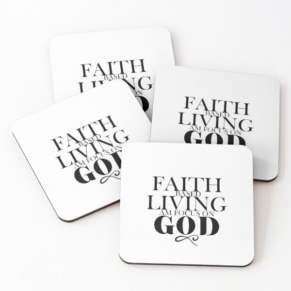 Item preview, Faith Based Living Am Focus on God designed and sold by Bliss Find And Design.