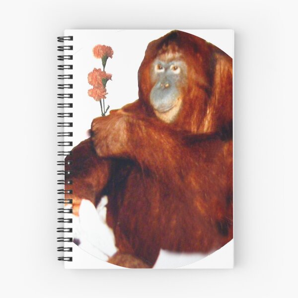 Item preview, Ape Holds Carnations designed and sold by kristalcurt.
