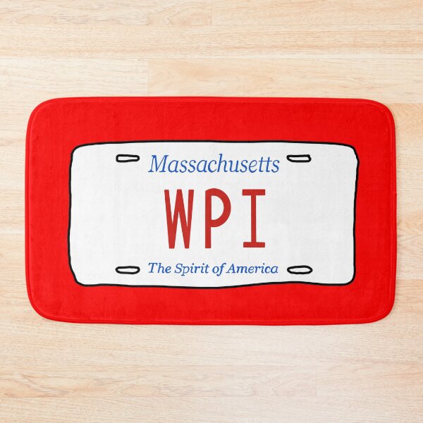 Item preview, WPI license plate :) designed and sold by kurtzapno.