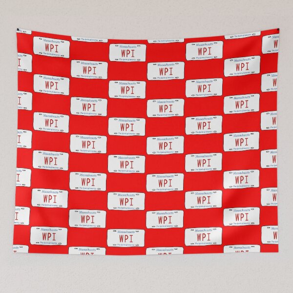 Item preview, WPI license plate :) designed and sold by kurtzapno.