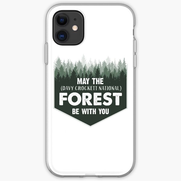Davy Crockett National Forest shirt (YYY) iPhone Soft Case