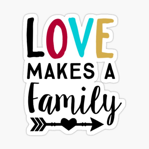 Love Makes a Family Adoption 12x12 Scrapbooking Stickers – Country Croppers