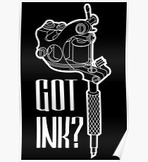 Tätowiermaschine Poster