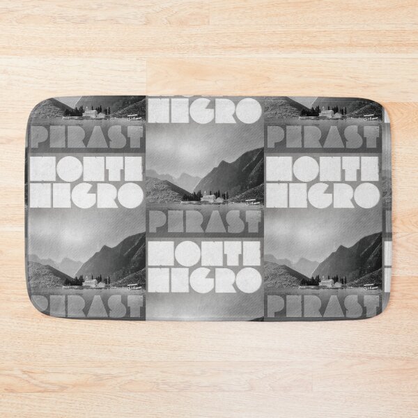 Item preview, Perast, Montenegro - BLACK & WHITE designed and sold by WiseLikeStudios.