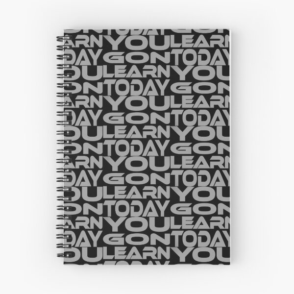 Item preview, You Gon Learn Today Idium Series designed and sold by Carbon-Fibre Media.