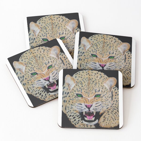 Item preview, Furious leopard designed and sold by nalyfay.