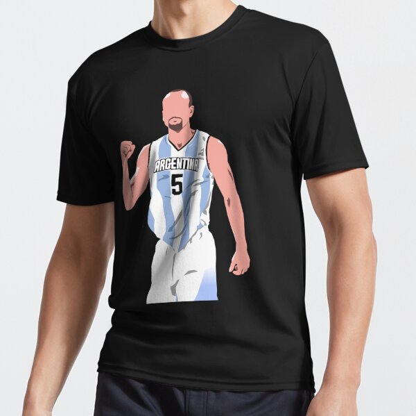 Throwback Manu Ginobili 5 Argentina Basketball Jerseys All 