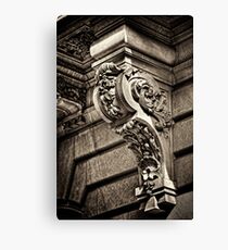 Poland Consulate Facade Detail Canvas Print